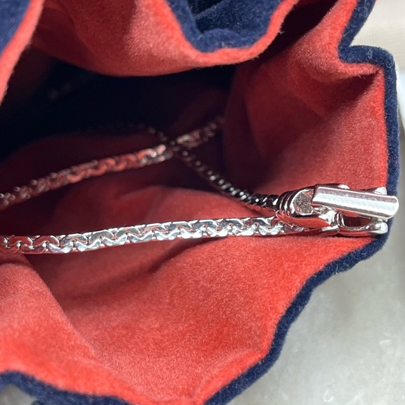 Swarovski Elements White Gold Plated Crystal Pave Bar Necklace, 16" - Picture 9 of 17